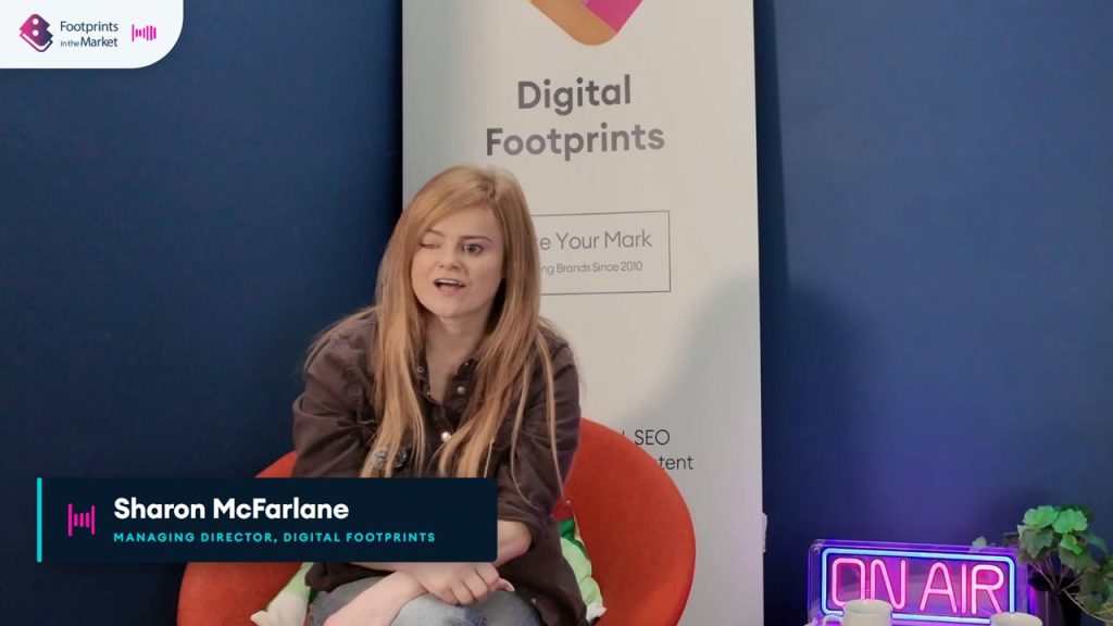 Sharon McFarlane introducing the new season of Footprints in the Market